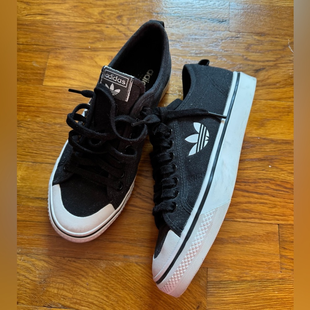 Adidas Nizza Black Sneakers
